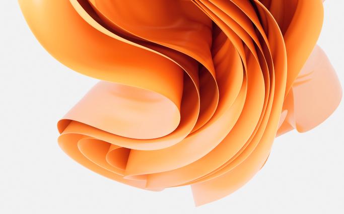 Orange Abstract